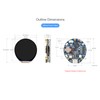 ESP32-S3 1.46 Inch LCD Round Touch Display Development Board, 412