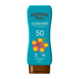 Hawaiian Tropic Island Sport Protector Solar 50 FPS Locin de 240ml
