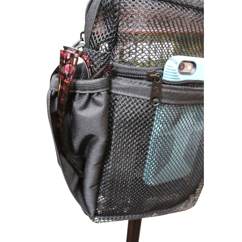 Cane Buddy - Secure Pouch, Accessory Bag for Cane, Walker,