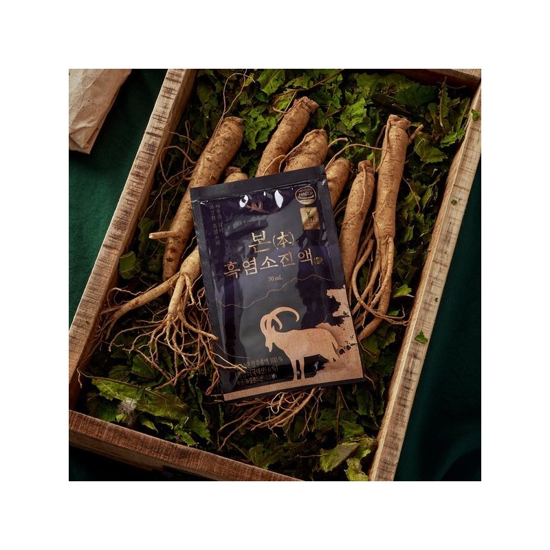Organic Maru 본 흑염소 진액 70ml x 30팩 Black Goat