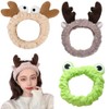 BeeGift Headband for Washing Face,3 PCS Spa Makeup Headband for