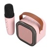 Portable Karaoke Machine LED Dynamic Light Small Bluetooth Speaker with