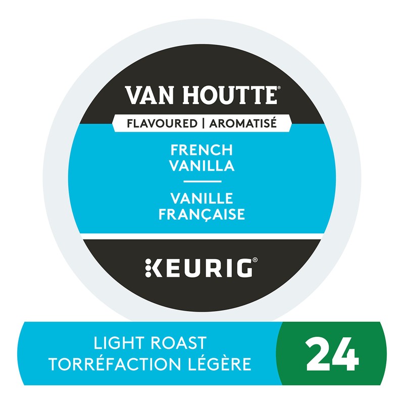 Van Houtte French Vanilla Coffee Keurig K-Cups, 24 Count