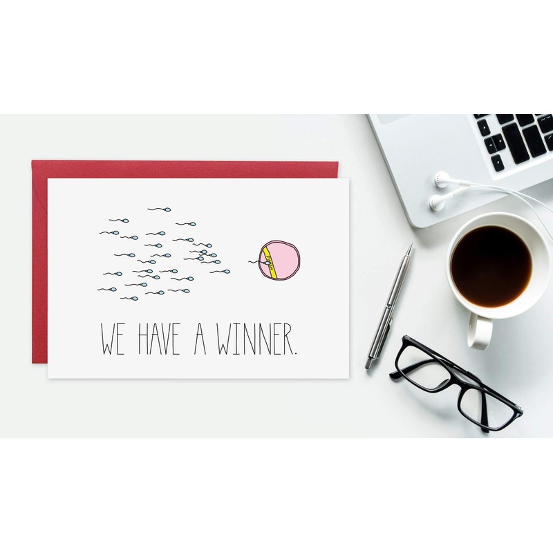 Gonzey Funny Pregnancy Card,Pregnancy Announcement