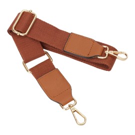 prendre PR-SHOULST20-BR Shoulder Belt, Shoulder Strap, For Bags, Cotton, PU Leather, Nascan, Wide, Thick, Shoulder Strap, Cross-body Bag, Shoulder Strap, Replacement (Brown)