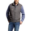 ARIAT Mens Rebar Duracanvas Vest, Rebar Grey, 4X-Large US