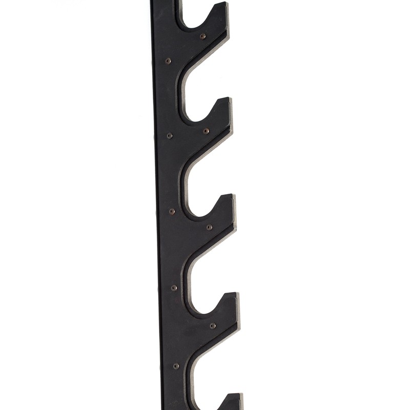 CAP Barbell Horizontal 6 Bar Wall Rack Black