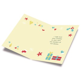Merry Christmas Card For Nephew | Made in America | Eco-Friendly | Thick Card Stock with Premium Envelope 5in x 7.75in | Packaged in Protective Mailer | Prime Greetings