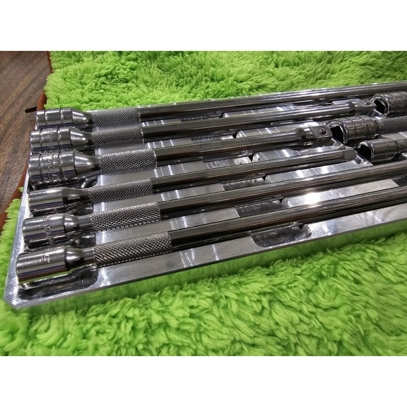 Tool Box Billet 1/4 & 3/8 Extension Organizer For Snap-on