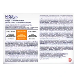 Niquitin Etapa 2 - 2 Pack Tratamiento Para Dejar De Fumar