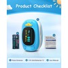 Children Fingertip Pulse Oximeter Blood Oxygen Saturation Monitor for Child