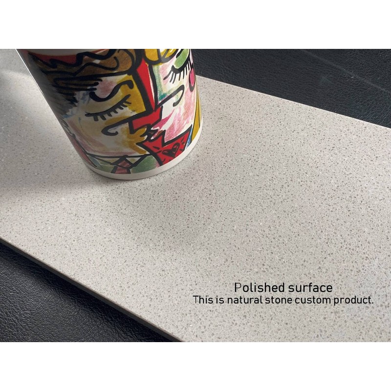 Tenedos Silver Grey Granite Threshold (Marble Saddle) - Polished (6"