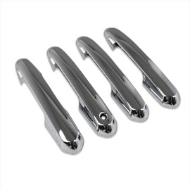 RUIQ Toyota Crown Crossover SH35 Type/Crown Sports AZSH36W AZSH37W Exterior Outer Door Handle Cover Knob Full Cover Type For Toyota CROWN CROSSOVER/SPORT Design (Chrome Plated)