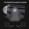 Faros Luces Led Para Motos Auto Doble Color Auxiliares 4pz
