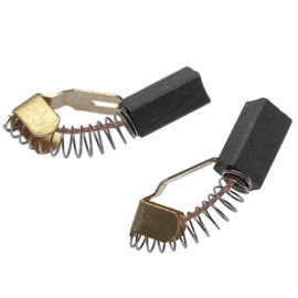 vhbw 2 x Carbon Brushes Motor Carbon 6.25 x 8 x 16 mm Compatible with Metabo SB E 650/2 S R+L, SB E 651/2 S R+L Power Tool