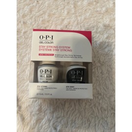 OPI GelColor Soak-Off Gel Polish - Stay Strong Base Coat + Stay Shiny Top Coat