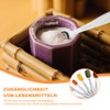 7 Piece Stainless Steel Measuring Spoon Set (18/8) with Scraper