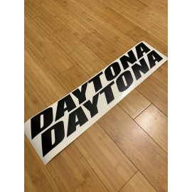 US Rallystripes DAYTONA Logo 24” - Set 2 quarter panel side decals fits Dodge Charger 2011-2014