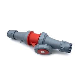 1Set Waterproof Industrial Connector Plug Socket, 5Pin 63A 380V-415V 3P+N+E 6H IP67 Waterproof IEC60309 Connector Power Connecting Industrial Activity Socket Set for Aviation and Industry