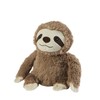 Warmies Heatable Plush Toy, Brown Sloth, Medium