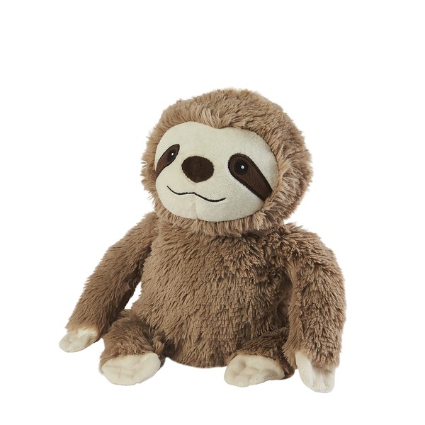 Warmies Heatable Plush Toy, Brown Sloth, Medium