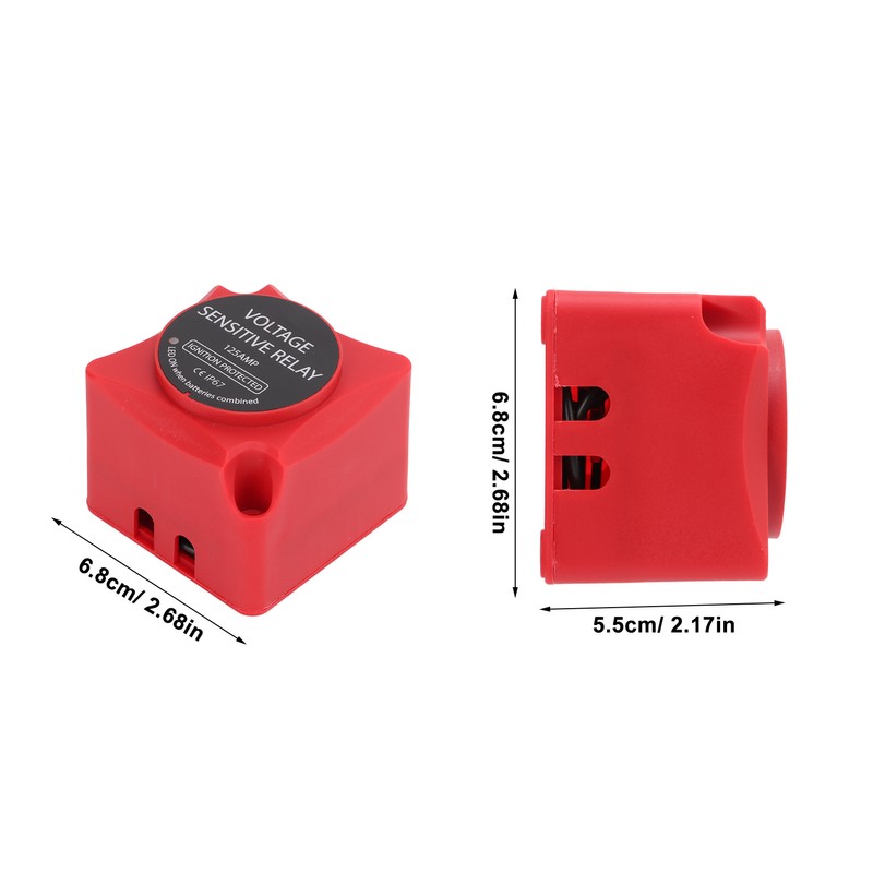 Dual Battery Smart Isolator VSR Voltage Sensitive Relay for Car