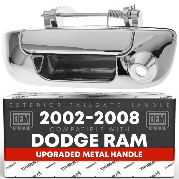 T1A Tailgate Handle Assembly, Upgraded Metal - Compatible with 2002-2009