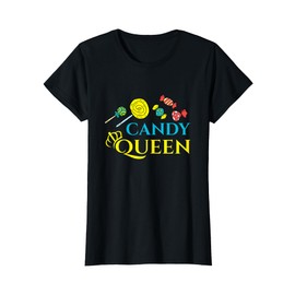 Divertente regalo Candy Queen per gli amanti del lecca-lecca Sweet Tooth Maglietta