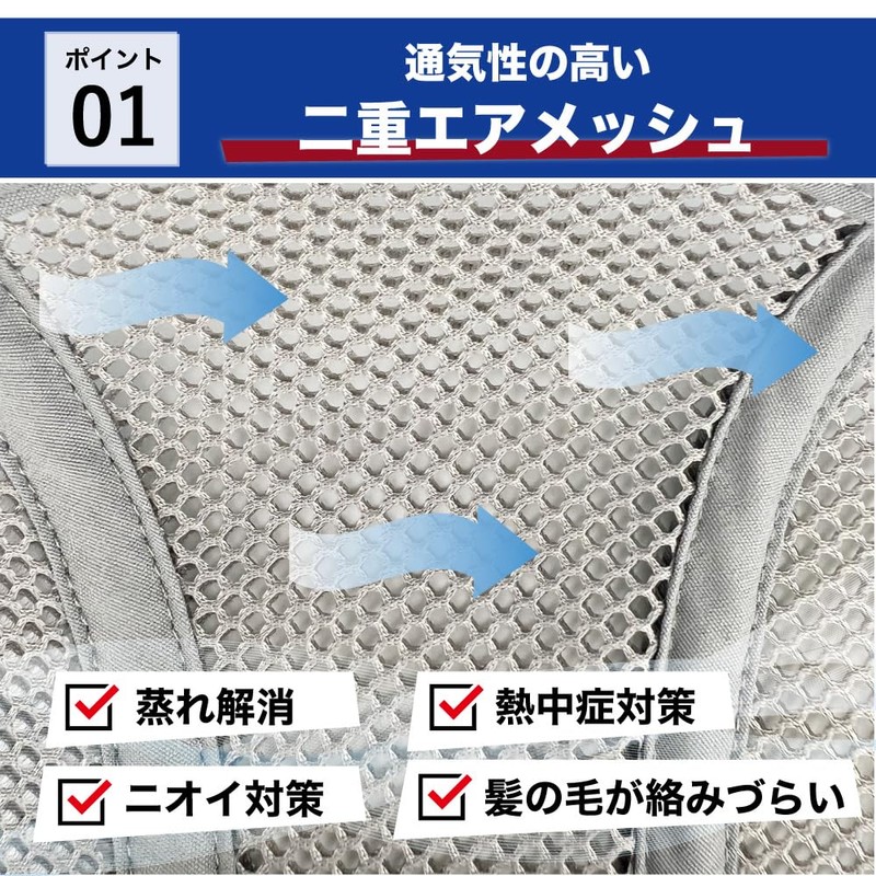 [Supervised by Active Artisans] (4-piece Set) Sweat Tarene Helmet, Inner