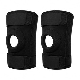 2 Pack Knee Support Brace Spring Compression Sleeve for Men and Women