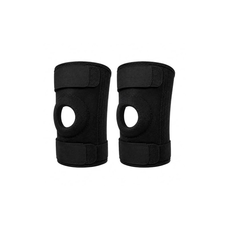 2 Pack Knee Support Brace Spring Compression Sleeve for Men