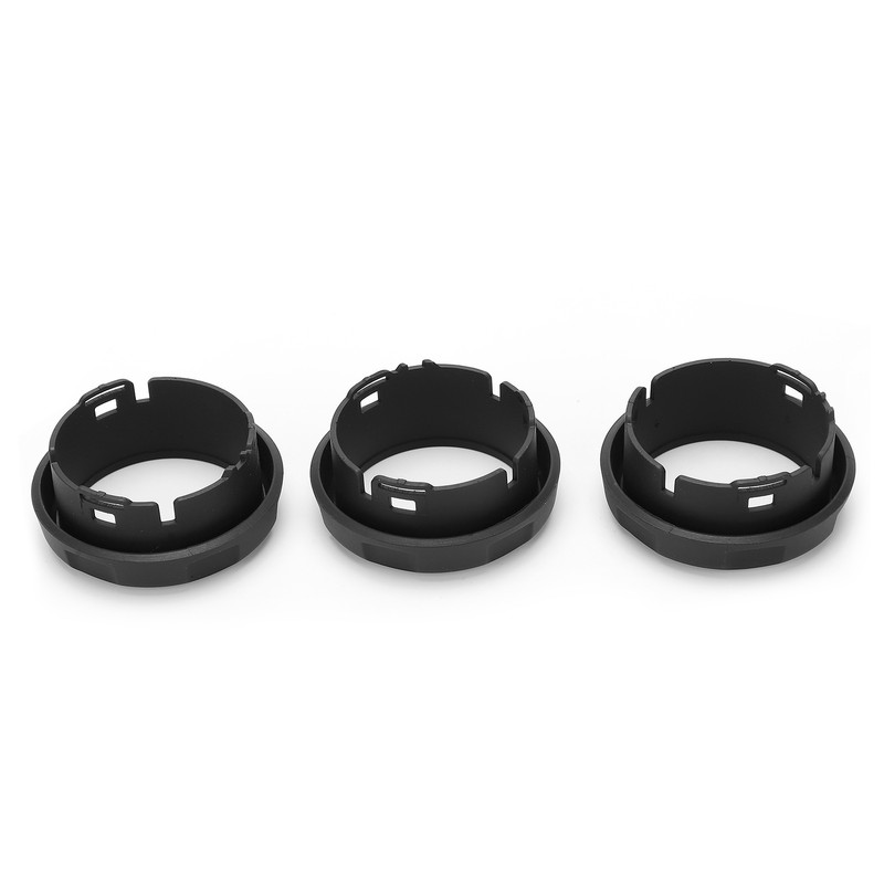 3pcs Air Conditioning Switch Knob Covers Rings Replacement for Land