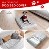 Waterproof Dog Bed Covers Replacement Washable Pet Hair Easy to