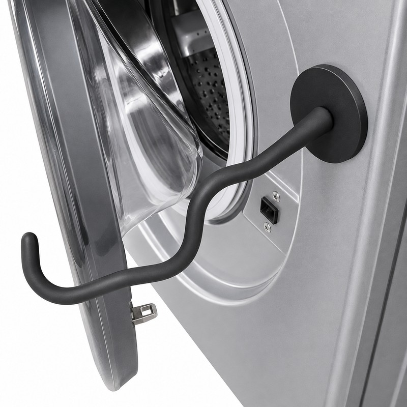 Magnetic Washer Door Prop for Front Load Machines – Flexible