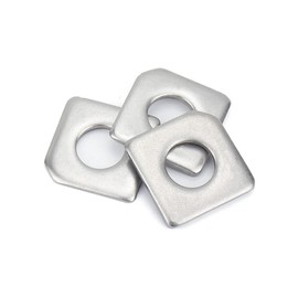 BOZONLI M12 Square Washer Square Beveled Washer Stainless Steel Pack of 3