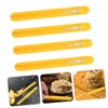 OHPHCALL 4Pcs Stainless Steel Crumb Scraper for Tabletop Cleaning Portable