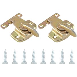 JianLing 2PCS Metal Table Locks Dining Training Table Buckles Connectors Hardware Accessories Metal Spring Table Leaf Buckle Latches Mailbox Lock Buckle Chassis Hasp