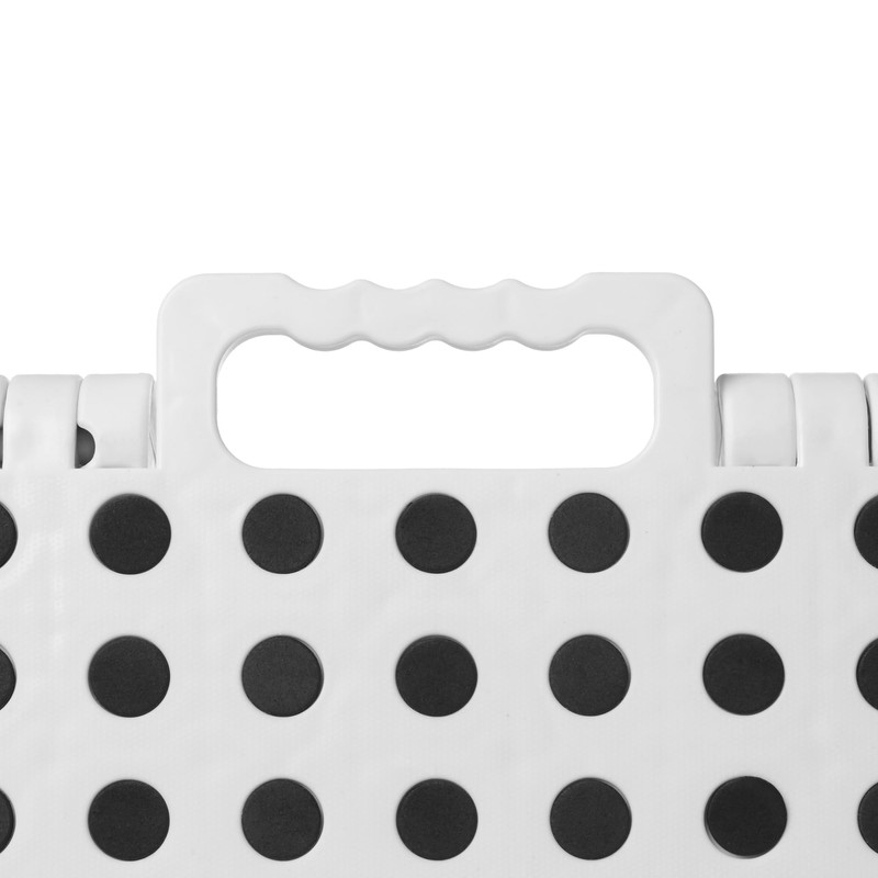 Casafield 16" Folding Step Stool with Handle (Set of 2),