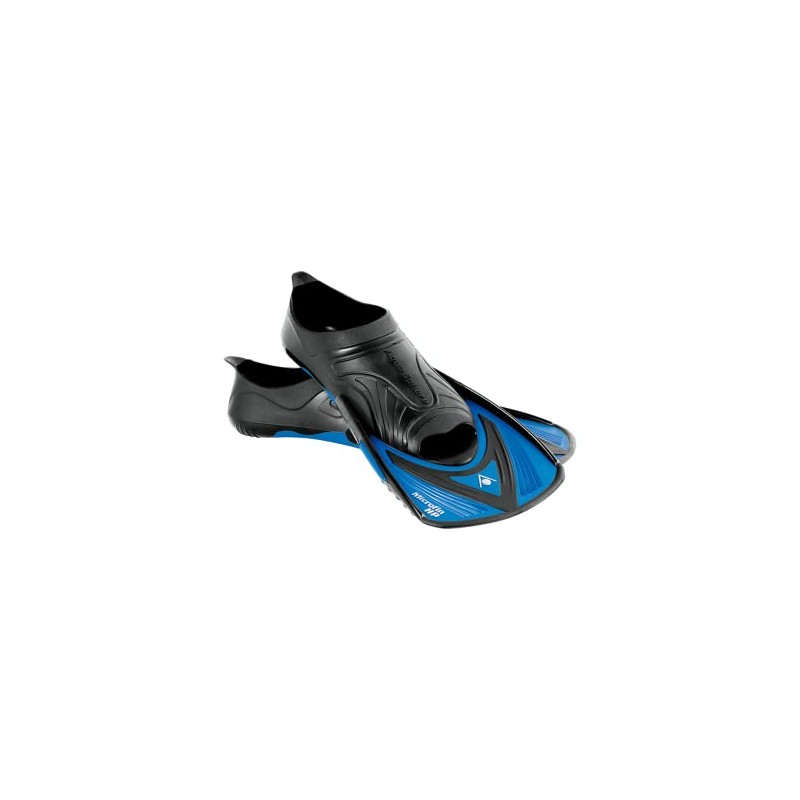 Aqua Sphere Unisex's Micro HP Swim Training Fins 36-37, Black/Blue,