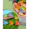 TPZORJX Pack of 60 Mini Resin Lizard - Mini Luminous
