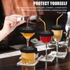 Pack of 10 Drink Covers to Protect Against Alcohol, Washable