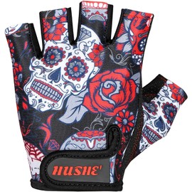 Weight Lifting Gloves Workout Gloves Gym Gloves Cycling Gloves for Men and Women for Gym Fitness Cycling Gloves Weightlifting. (X Large, Skull)