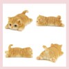 Devarier ca216y Cat Figurine, Tea Tiger, Cup Ramen, Magnet, Resin,