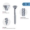 TOX Timbr SK 112040415060 Wood Screws 5.0 x 60 mm