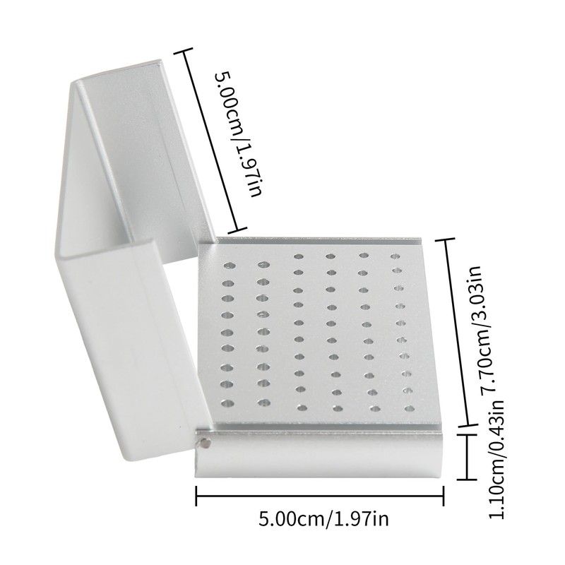 Dental Burs Block Holder Case Disinfection for FG and CA
