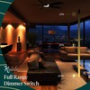TOPGREENER Combo Dimmer Switch with 3-Speed Fan Control, Light and