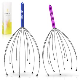 HOFASON Gifts for Women, Christmas Stocking Stuffers for Women/Men/Adults, White Elephant Gifts for Adults Husband Wife, Scalp Massager Hair Growth, Handheld Head Massager Scratcher for Deep Relax