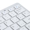 78 Keys Spanish Wireless Bluetooth Keyboard Thin Lightweight Silent Spanish