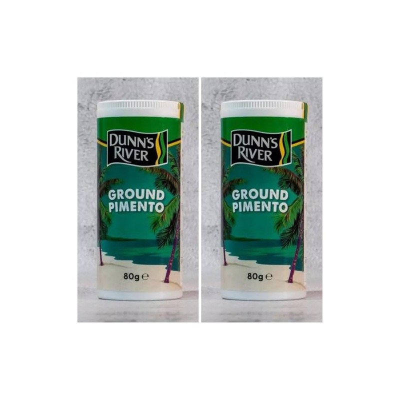 Dunns River Ground Pimento, 80g, Pack of 2