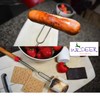 Wildeer | Roasting Sticks Extendable | Stainless Steel Skewers |